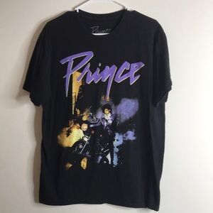 PRINCE Purple Rain Motorcycle in Alley Retro Style Black large